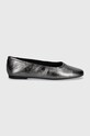 Vagabond Shoemakers balerini de piele JOLIN 5508.083.66 argintiu AW24