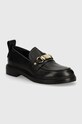 Шкіряні мокасини See by Chloé Signature 1 віденський чорний SB43032A.999