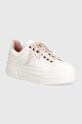 See by Chloé sneakers din piele Essie platformă alb SB43065A.101