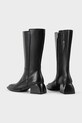 Boty Kožené kozačky Vagabond Shoemakers VIVIAN 5853.001.20 černá