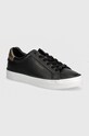 Кросівки Calvin Klein VULC LACE UP SAFF FOX W/MET BT імітація лицьової шкіри чорний HW0HW02104