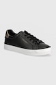 Calvin Klein sneakers VULC LACE UP SAFF FOX W/MET BT piele negru HW0HW02104