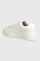 Obutev Usnjene superge Calvin Klein FF CUPSOLE LACE UP W/ML LTH HW0HW02118 bela