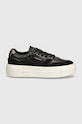 Sneakers boty Calvin Klein FF CUPSOLE LACE UP W/ML MIX M HW0HW02125 černá AW24