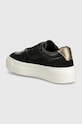 Boty Sneakers boty Calvin Klein FF CUPSOLE LACE UP W/ML MIX M HW0HW02125 černá