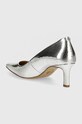 Încălțăminte MICHAEL Michael Kors stilettos de piele Amara 40T4AMMP1M.040 argintiu
