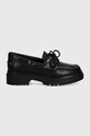 MICHAEL Michael Kors mokasyny skórzane Cameron 40T4CAFP1L.001 czarny AW24