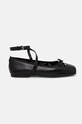 MICHAEL Michael Kors balerini de piele Collette negru 40T4CTFP1L.001