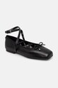 MICHAEL Michael Kors balerini de piele Collette 40T4CTFP1L.001 negru AW24