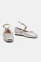 MICHAEL Michael Kors balerini de piele Collette argintiu 40T4CTFP1M.040