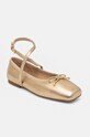 MICHAEL Michael Kors balerini de piele Collette 40T4CTFP1M.740 aur AW24