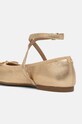 Încălțăminte MICHAEL Michael Kors balerini de piele Collette 40T4CTFP1M.740 aur