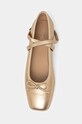 MICHAEL Michael Kors balerini de piele Collette 40T4CTFP1M.740 aur