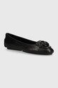 MICHAEL Michael Kors balerini de piele Lillie negru 40R9LIFP4L.001