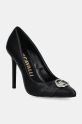 Just Cavalli stilettos de piele subțire negru 77RA3S03ZPA33899