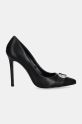 Just Cavalli stilettos de piele 77RA3S03ZPA33899 negru AW24