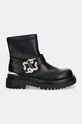 Черевики Just Cavalli 77RA3S95ZS984899 чорний AW24
