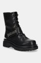 Just Cavalli botine cu snur negru 77RA3S94ZSS61899