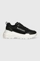 Just Cavalli sneakersy 77RA3SL1ZPA72899 czarny AW24
