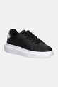 Just Cavalli sneakers din piele platformă negru 77RA3SB2ZPA68899