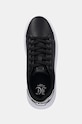 Just Cavalli sneakers din piele negru 77RA3SB2ZPA68899