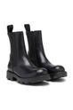 Diesel botki skórzane D-Hammer Ch W Y03080.P0927.T8013 czarny AW24