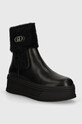 Liu Jo ghete chelsea de piele SELMA 09 5-8 cm negru BF4075PX53622222