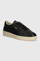 Gant sneakers din piele PREPLA plată negru 29531651.G00