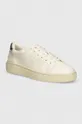 Kožené sneakers boty Gant Julice plochá béžová 29531657.G963