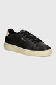 Gant sneakersy skórzane Julice płaska czarny 29531658.G00
