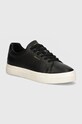 Gant sneakersy skórzane Avona płaska czarny 29531677.G00