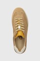 Gant sneakers din piele intoarsă PREPLA bej 29533649.G146