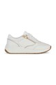 Geox sneakersy skórzane D CRISTAEL platforma biały D45MXE.00085.C1000