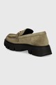Încălțăminte Geox mocasini din piele intoarsa D VILDE D46UAH.00022.C3704 verde