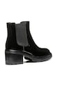Încălțăminte Geox cizme de piele D DAMIANA D46QCF.066NH.C9999 negru