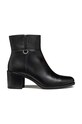 Geox cizme de piele D NEW ASHEEL 5-8 cm negru D46FSC.00043.C9999