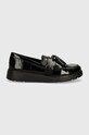 Kožené mokasíny Geox D ARLARA D04LCA.00067.C9999 čierna AW24