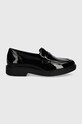 Geox bőr mokaszin D SPHERICA EC1 D46QRC.00066.C9999 fekete AW24