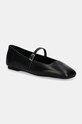 Steve Madden balerini de piele Ezri negru SM11003246.017