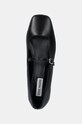 Steve Madden balerini de piele Ezri negru SM11003246.017