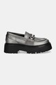 Steve Madden mocasini Occupy SM11003276.PL2 argintiu AW24