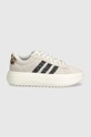 adidas velúr sportcipő Grand Court Platform IE3620 bézs AW24