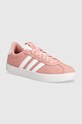 Αθλητικά adidas Vl Court απομίμηση λείου δέρματος ροζ IF4469