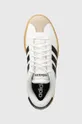biały adidas sneakersy skórzane Vl Court Bold
