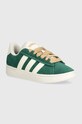 Замшеві кросівки adidas Grand Court Alpha синтетичний зелений IH3850