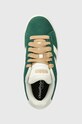 Замшеві кросівки adidas Grand Court Alpha зелений IH3850