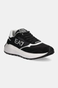 EA7 Emporio Armani sneakers pelle scamosciata nero XK401.X8X186.N642