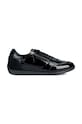 Geox sneakersy skórzane D CALITHE skóra zamszowa czarny D36N0A.06722.C9999