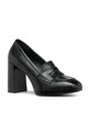 Geox pantofi de piele D TEULADA D36VLD.00043.C9999 negru AW24