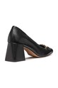 Încălțăminte Geox pantofi de piele D CORONILLA D46D1A.000TC.C9999 negru